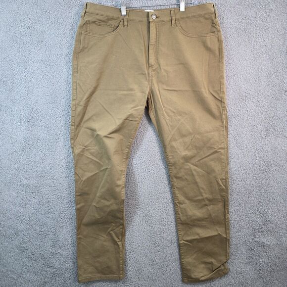 flint and tinder Other - Flint and Tinder 365 Straight Fit Khaki Performance Stretch Jean Pants 38x32 NEW